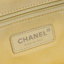 Chanel Yellow Boucle Deauville Shopping Tote Large Bag