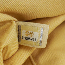 Chanel Yellow Boucle Deauville Shopping Tote Large Bag