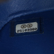 Chanel Blue Python Classic Mini Flap Bag