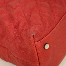 Chanel Red French Riviera Tote Bag