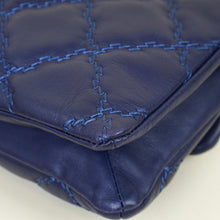 Chanel Blue Mini Hampton Flap Shoulder Bag