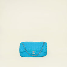 Chanel Turquoise Soft Shell Jumbo Flap Bag