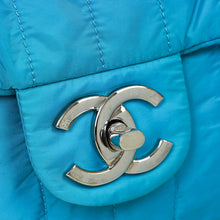 Chanel Turquoise Soft Shell Jumbo Flap Bag