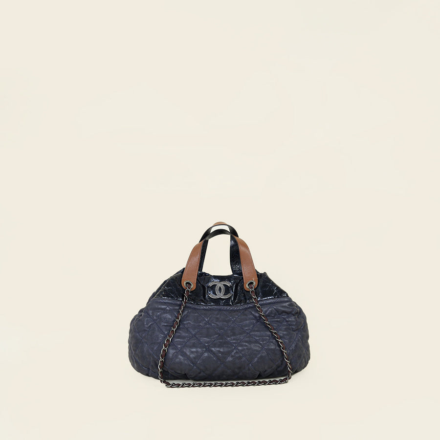 Chanel Blue In the Mix Tote Large Bag