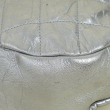 Chanel Metallic Silver 31 Shopping Bag