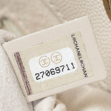 Chanel Ivory Studded Deauville Tote Bag
