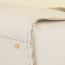 Chanel Ivory Studded Deauville Tote Bag