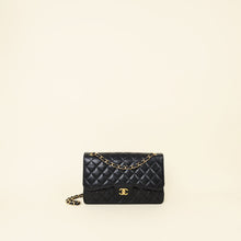 Chanel Black CC Classic Double Flap Jumbo Bag
