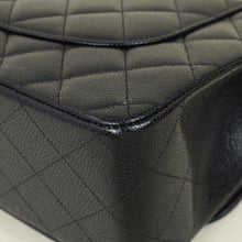 Chanel Black CC Classic Double Flap Jumbo Bag