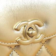 Chanel Metallic Gold Mini Kelly Bag