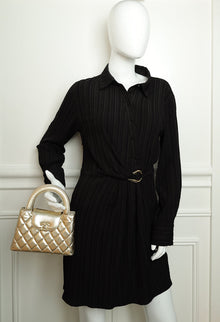 Chanel Metallic Gold Mini Kelly Bag