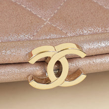 Chanel Metallic Pink CC Timeless Clutch