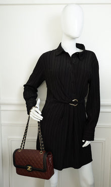 Chanel Bicolor CC Quilted Two Tone Day Flap Bag