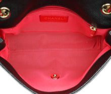 Chanel Black CC Chain Handle Small Flap Bag