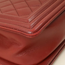 Chanel Burgundy Le Boy Medium Flap Bag