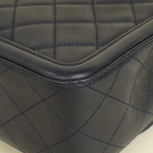 Chanel Indigo Blue Elegant CC Quilted Flap Medium Bag