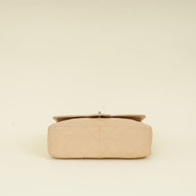 Chanel Beige CC Classic Double Flap Jumbo Bag