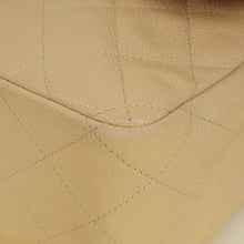 Chanel Beige CC Classic Double Flap Jumbo Bag