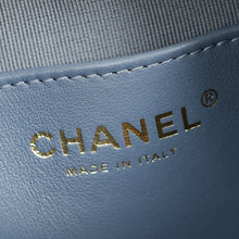 Chanel Stone Blue 19 Hobo Bag