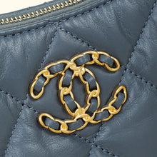 Chanel Stone Blue 19 Hobo Bag