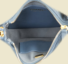 Chanel Stone Blue 19 Hobo Bag