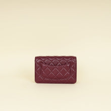 Chanel Violet CC Heart Lock Wallet On Chain