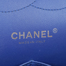 Chanel Royal Blue Classic Double Flap Jumbo Bag