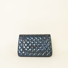 Chanel Royal Blue Classic Double Flap Jumbo Bag