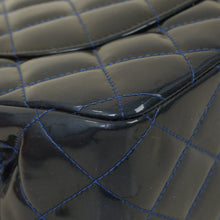 Chanel Royal Blue Classic Double Flap Jumbo Bag