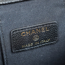 Chanel Black CC Links Mini Vanity Case With Chain