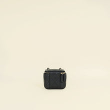 Chanel Black CC Links Mini Vanity Case With Chain