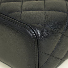 Chanel Black CC Links Mini Vanity Case With Chain