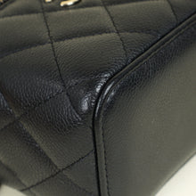 Chanel Black CC Links Mini Vanity Case With Chain