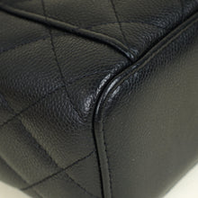 Chanel Black CC Links Mini Vanity Case With Chain