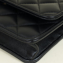 Chanel Black CC Resin Top Handle Clutch Chain