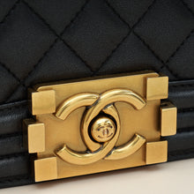 Chanel Black Le Boy Quilted Large Bag