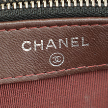 Chanel Black CC Classic Double Zip Clutch With Chain Crossbody Bag