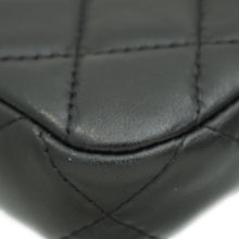 Chanel Black CC Classic Double Zip Clutch With Chain Crossbody Bag