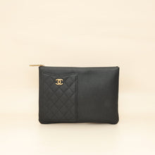 Chanel Black CC Front Pocket Pouch