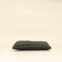 Chanel Black CC Front Pocket Pouch