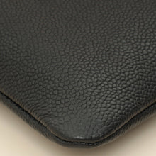Chanel Black CC Front Pocket Pouch
