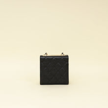 Chanel Black CC Mini Trendy Clutch With Chain