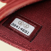 Chanel Bordeaux Classic Card Holder on Chain