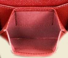 Chanel Bordeaux Classic Card Holder on Chain