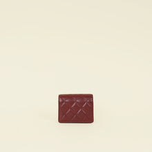 Chanel Bordeaux Classic Card Holder on Chain