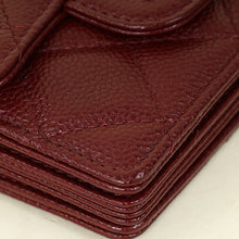 Chanel Bordeaux Classic Card Holder on Chain