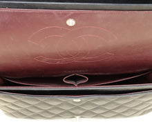 Chanel Black CC Classic Double Flap Maxi Bag
