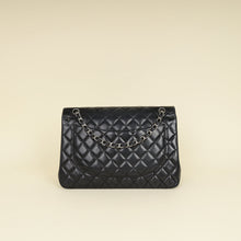Chanel Black CC Classic Double Flap Maxi Bag