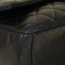 Chanel Black CC Classic Double Flap Maxi Bag