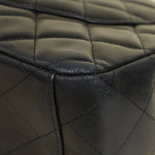 Chanel Black CC Classic Double Flap Maxi Bag